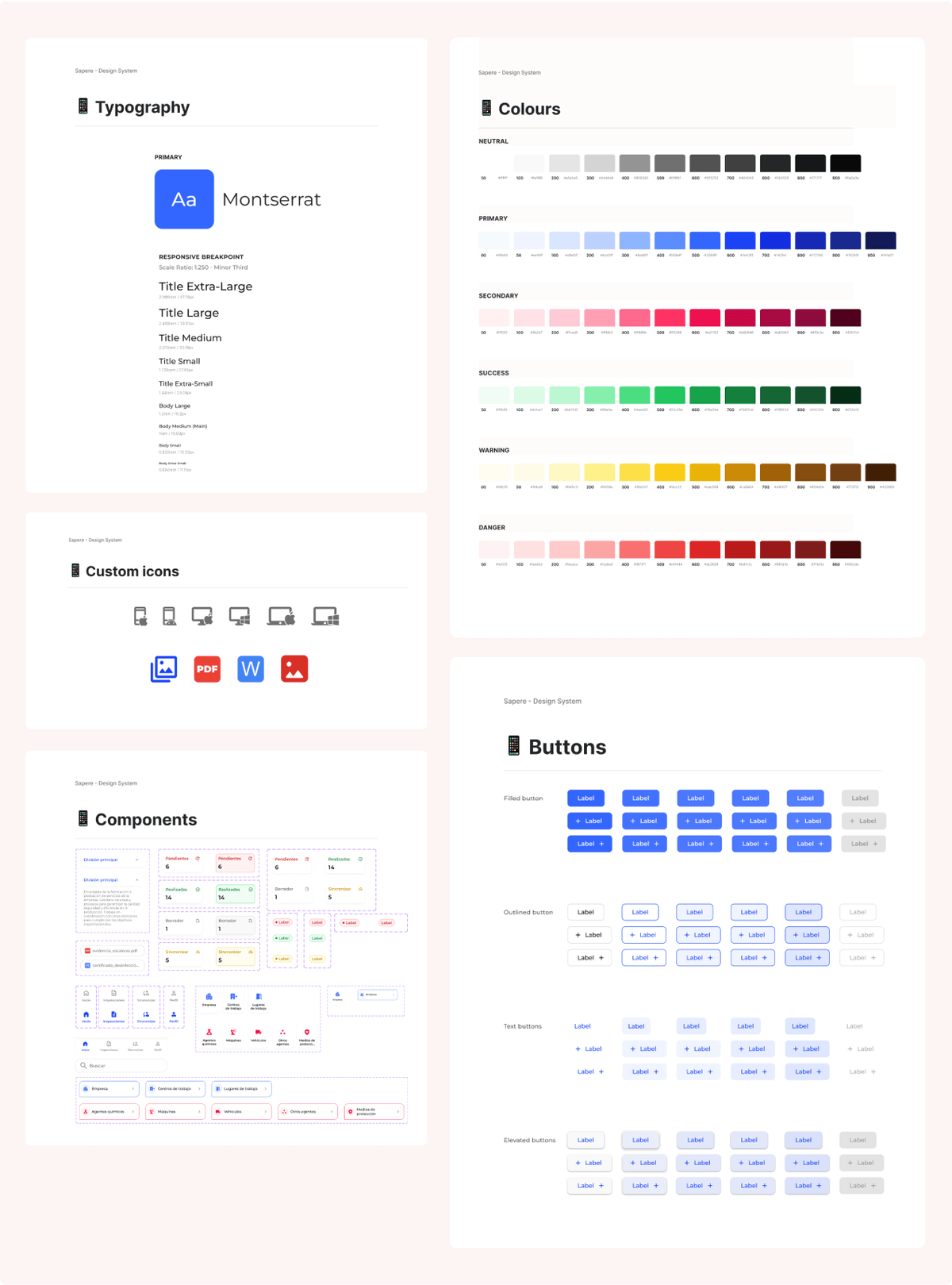 sabentis design system